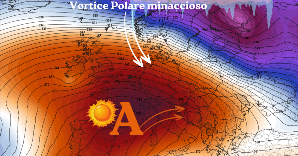 Anticiclone incombente, Vortice Polare minacciante